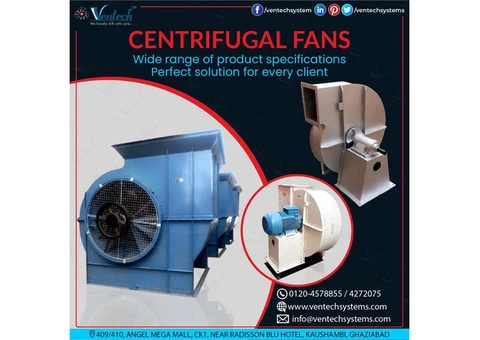 manufacturers of centrifugal fans