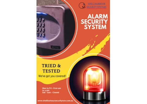 Best security alarm system in Wollongong & Shellharbour