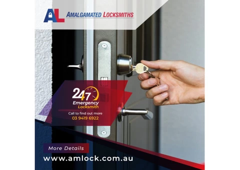 Emergency Locksmith in Melbourne | Amalgamated Locksmiths
