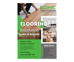 Timber Floor Sanding | Polishing | Grinding | Installation | Iconic Timber Flooring