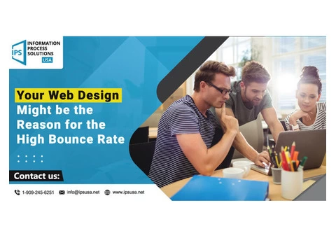 Web Design Might be the Reason for the High Bounce Rate
