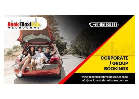 Book Maxi Cab | Melbourne Maxi Taxi | Airport Maxi Taxi - 1/3