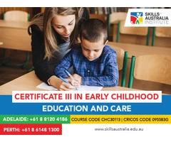 Become professional child care with our cert 3 early childhood education and care