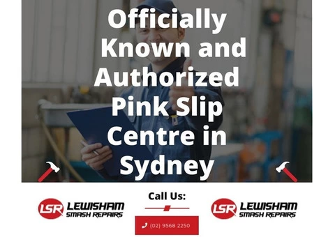 Officially Known and Authorized Pink Slip Centre in Sydney