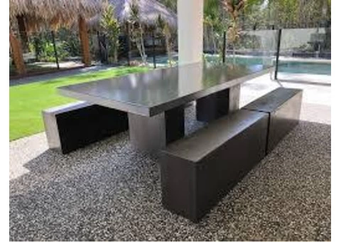 Concrete Outdoor Furniture in Sunshine Coast