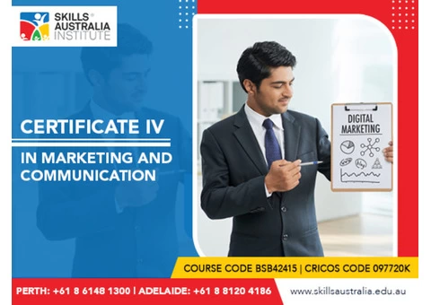 Learn the latest marketing techniques with our cert iv marketing and communication