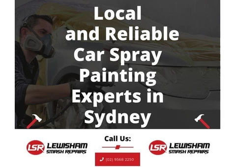 Local and Reliable Car Spray Painting Experts in Sydney
