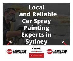 Local and Reliable Car Spray Painting Experts in Sydney