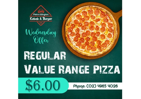 Regular Value Range at Metro Kebab & Burger