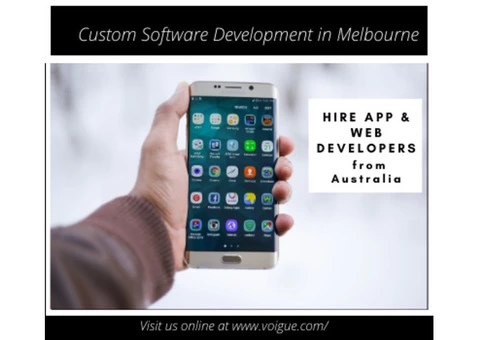 Hire Voigue for Custom Software Development in Melbourne - App & Web Developers