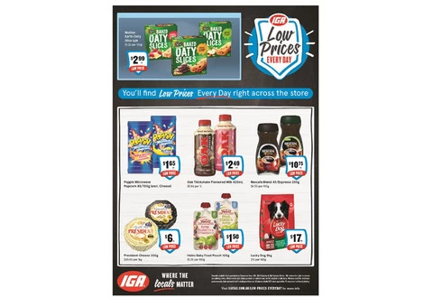 Low Price - Grocery Item, IGA Ravenswood