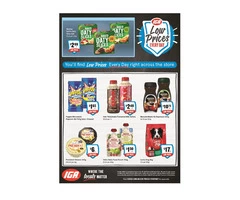 Low Price - Grocery Item, IGA Ravenswood