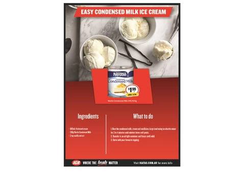 Nestle Condensed Milk - Grocery Item, IGA Ravenswood