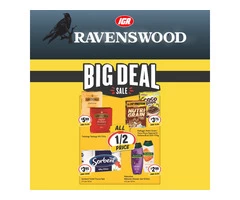 Half Price Products From IGA Ravenswood