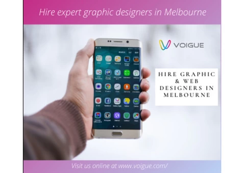 Hire graphic designers from Melbourne - Voigue Outsourcing