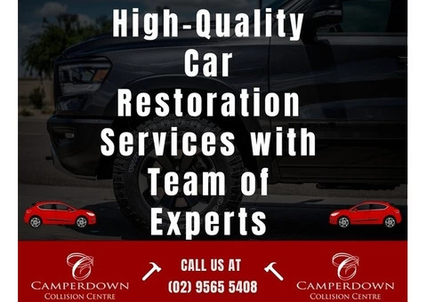 High-Quality Car Restoration Services with Team of Experts