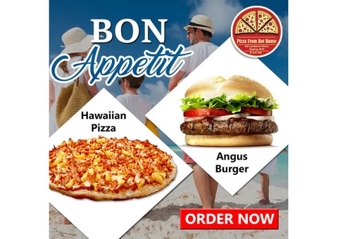 Best Traditional and Gourmet Pizza Epping, Pizza Deals Epping - Pizza from hot house - 1/3