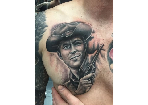 Portrait tattoo Artist in Melbourne - 2/5