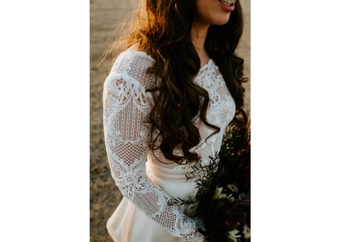 d’Italia - Stuffy Look With Elegant Lace Bridal Gowns - 1/4