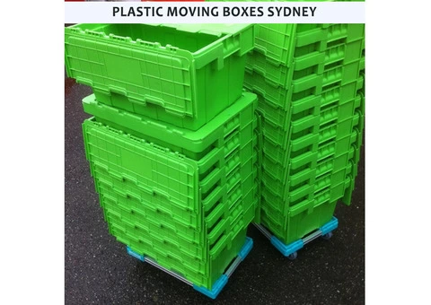 This is why you should hire plastic moving boxes hire Sydney from us