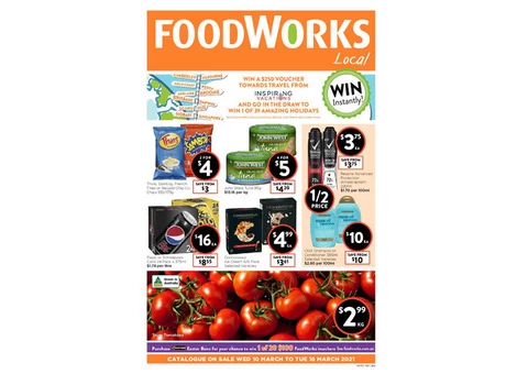 Weekly Catalogue Specials at Foodworks Orange