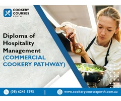 Get the best diploma course in commercial cookery with certification, contact now!