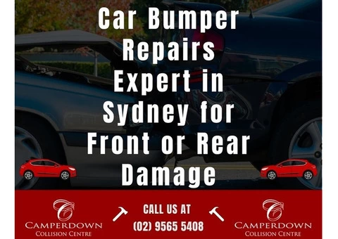 Car Bumper Repairs Expert in Sydney for Front or Rear Damage
