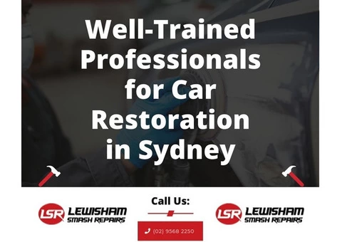 Well-Trained Professionals for Car Restoration in Sydney