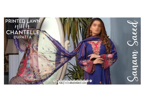 Amna Khadija Lawn Collection