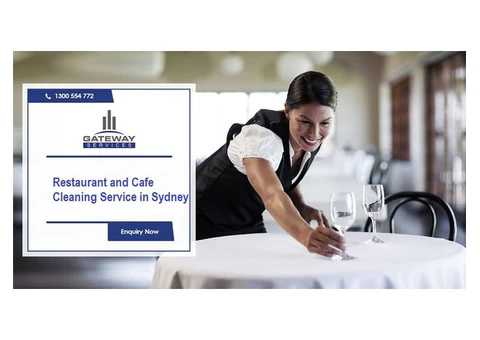 Can’t find a restaurant and cafe cleaning service in Sydney?