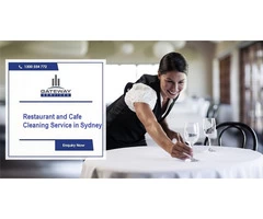 Can’t find a restaurant and cafe cleaning service in Sydney?