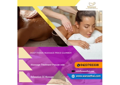 Reasonable Deep Tissue Massage Price in Glenroy Starting @ $55