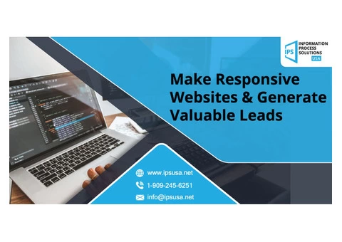 Make Responsive Websites & Generate Valuable Leads