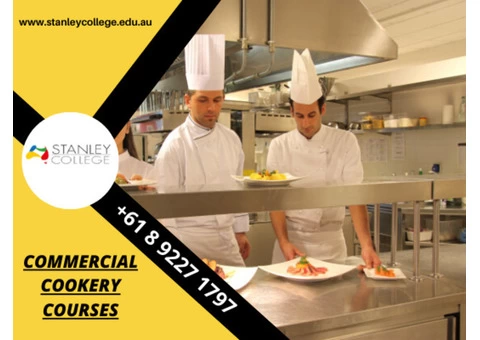 Learn new tactics for discovering new taste with a certificate in commercial cookery