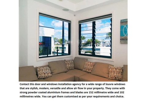 Choose From a Wide Variety of Windows and Doors for Your Home/Office