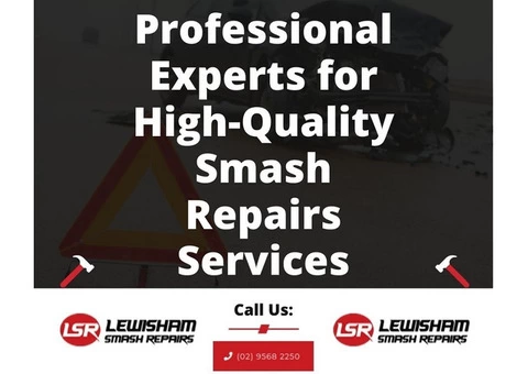 Professional Experts for High-Quality Smash Repairs Services