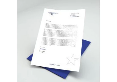 Trust Only the Best Letterhead Printing Services - 1/3