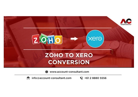Get Affordable Zoho to Xero Migration