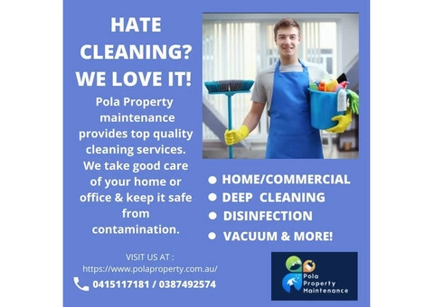Pola Property Maintenance | Professional Cleaning Services - 2/2
