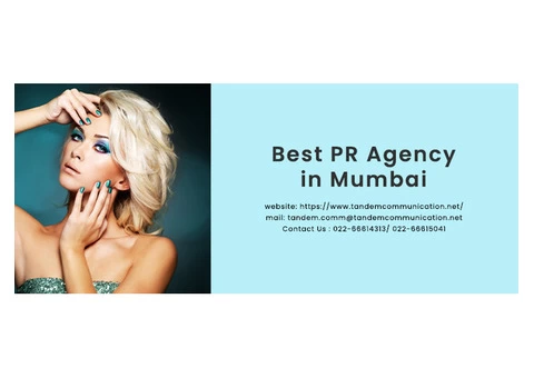 Tandem Communications - Best PR Agency in Mumbai