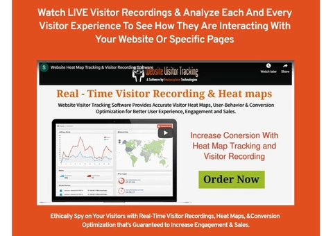 Website Heatmap Tracking & Visitor Recording Software