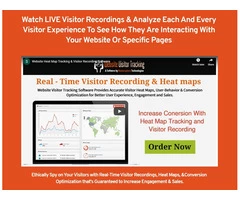 Website Heatmap Tracking & Visitor Recording Software