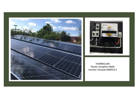 6.6kW efficient solar systems for homes /   shops/ warehouses only at 2390$ - 3/5