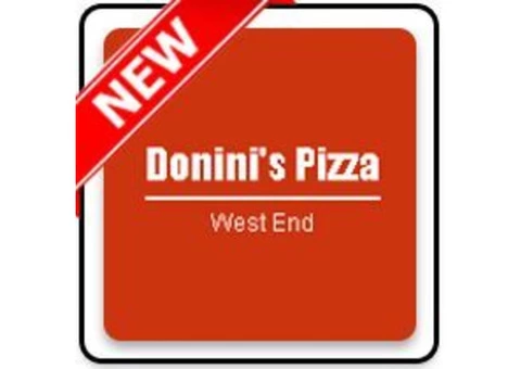 5% Off - Donini's Pizza Restaurant West End Menu, QLD - 1/4