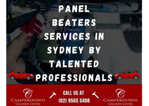Panel Beaters Services in Sydney by Talented Professionals