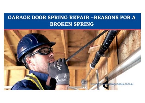 garage door spring repair