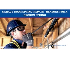garage door spring repair