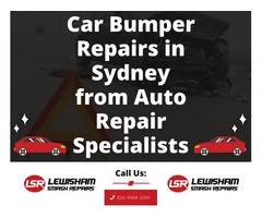Car Bumper Repairs in Sydney from Auto Repair Specialists