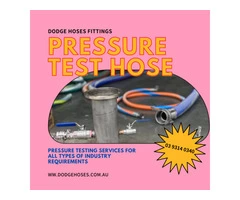 Why Choose a Pressure Test Hose from Dodge Hoses & Fittings?
