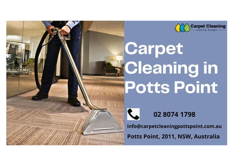 Carpet Cleaning in Potts Point